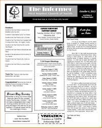 Two Page Newsletter Template Word Best E Page Newsletter Template