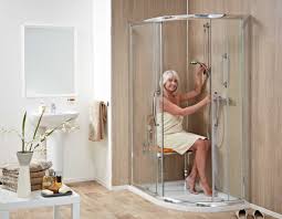 Incidentally, the stall had cool exposed copper water supply. Walk In Showers Sit Down Shower Bathing Solutions