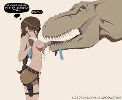 Lara Croft Dinosaur (Tomb Raider) - Ecchi  Hentai  Nude by AuroraZone -  Hentai Foundry