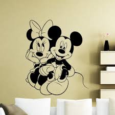 Mickey Mouse Wall Sticker Cartoon