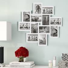 Adeco White Wall Collage Frame With