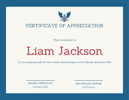 Simple Border With Logo Certificate Of Appreciation