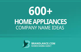 home appliances business name ideas
