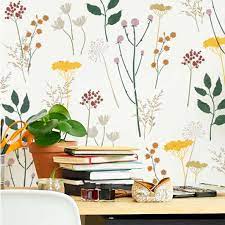 Botanical Stencils For Painting Walls