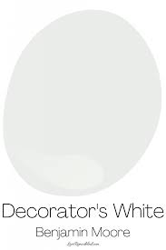 decorator s white by benjamin moore