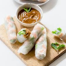 vietnamese rice paper rolls cold rolls