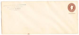 philippines postal envelope sc u13