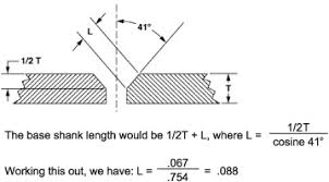 how do i calculate shank length with