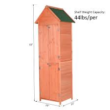 Old hickory buildings and sheds is a company that sells storage sheds, cabanas, animal shelters, garages, and playhouses at over 800 locations in north america. Pine Wood Multi Shelves Outsunny 4 Door Tool Storage Shed Lockable Garden Organizer Storage Sheds Patio Lawn Garden