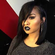 Hip layered bob hairstyles for straight black hair on heart or round face shape. 50 Sensational Bob Hairstyles For Black Women Hair Motive Hair Motive