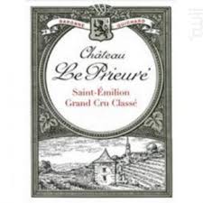 Achat Vin Château Le Prieuré Rouge - Saint-Émilion Grand Cru - Meilleur prix