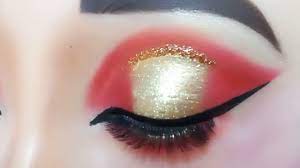 barbie eye makeup tutorial easy gold