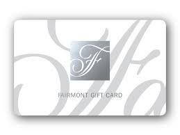 fairmont gift fairmont hotels