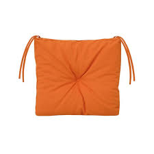 Orange Patio Chair Cushion
