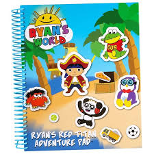 You do need to be fairly precise and take your time putting it up otherwise you may have some gaps and a floating ryan head because they are. Ryan S World Ryan S Red Titan Adventure Pad Activity Book Walmart Com Walmart Com