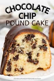chocolate chip sour cream pound cake