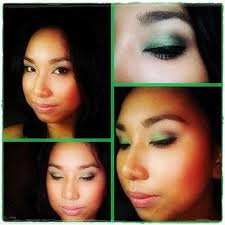 green makeup for morena paper