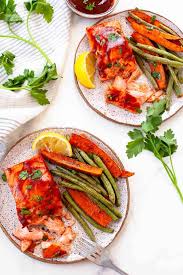 baked bbq salmon kara lydon