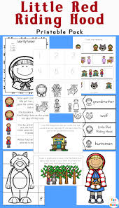 little red riding hood activities for