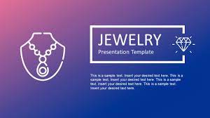 jewelry business powerpoint template
