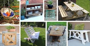 Diy Outdoor Table And Bench Seats