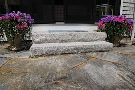granite stair treads steps cape cod
