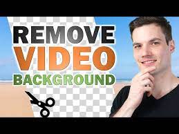 how to remove video background no