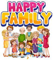 clipart happy family images free