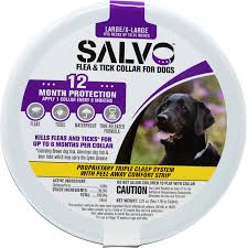 Salvo Flea Tick Collar For Large Dogs 2 Count