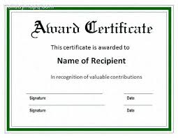 Employee Service Award Certificate Template Years Service Award