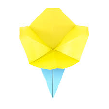 how to fold a simple origami flower