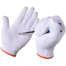 Whole Cotton Gloves Working