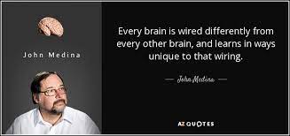 Psychologist jonathan haidt calls that feeling elevation, and his studies of it may provide a key to understanding what inspires people to do good. John Medina Quote Every Brain Is Wired Differently From Every Other Brain And
