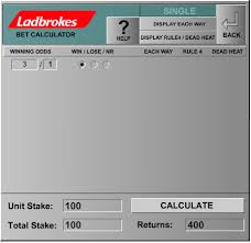 Horse Racing Odds Calculator Payout
