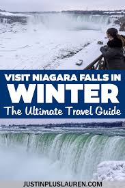 niagara falls in winter the ultimate