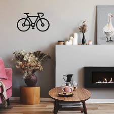 Metal Bike Wall Decor