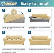asnomy couch covers for 3 cushion couch