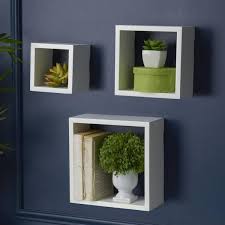 Square Wood Shelves