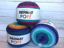 The Difference In Bernat Pop Yarn Cakes Caron Cakes