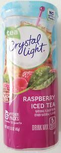 New Crystal Light Raspberry Iced Tea Drink Mix 12 Quarts Free Worldwide Shipping 802405790360 Ebay