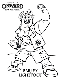 Listed below are the coloring pages under disney coloring pages. Free Pixar Onward Coloring Pages For An Adult Sip And Color