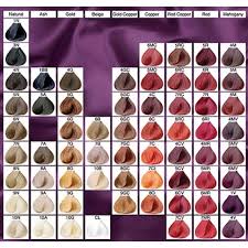 Argan Oil Demi Hair Color Chart Best Picture Of Chart