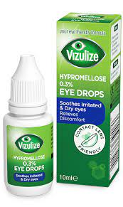 eye drops for dry red itchy eyes
