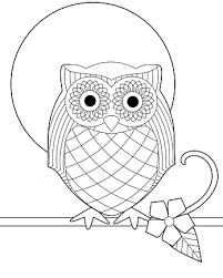 cute baby owl coloring pages png images