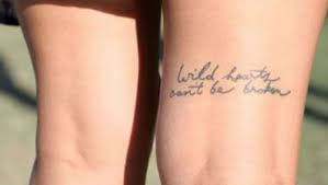 phrase d amour tatouage anglais de