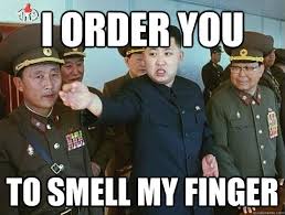 Kim Jong Un: The other side of the coin... - Funny Memes via Relatably.com