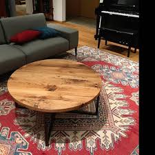 Round Coffee Table Reclaimed Wood