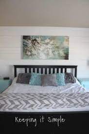 budget friendly shiplap accent wall for