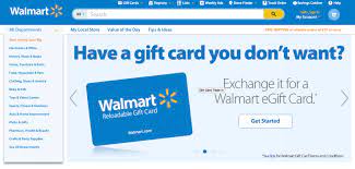Check your gift card balance. Walmart S New Site Allows Consumers To Exchange Unwanted Gift Cards For Walmart E Cards Techcrunch