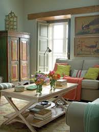 A rustic living room tends to rely on neutral color schemes with warm tones. Orange And Green The Key To The Perfect Rustic Homes